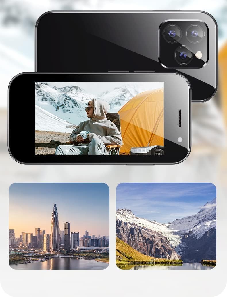 Amazon | BezosMax ミニスマートフォン 4G対応 ミニ携帯電話 超
